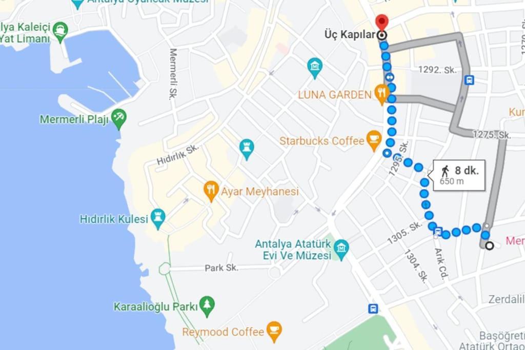 Aether Flats No7,Old Town, Beach, Central, Netflix Antalya Luaran gambar