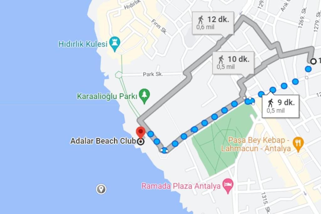 Aether Flats No7,Old Town, Beach, Central, Netflix Antalya Luaran gambar